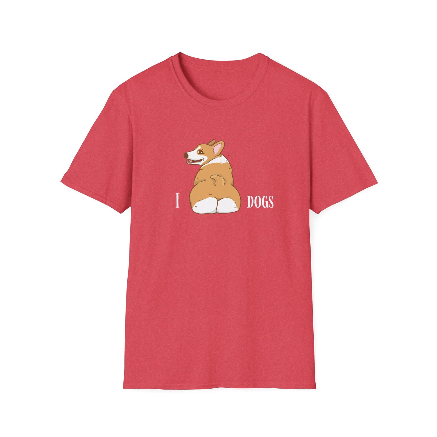 I [Heart] Dogs Corgi Butt T-Shirt