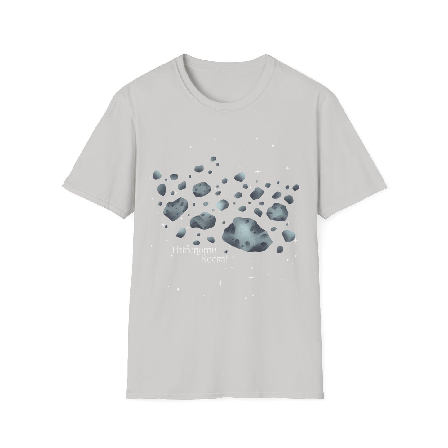 Astronomy Rocks T-Shirt with Asteroid Graphics