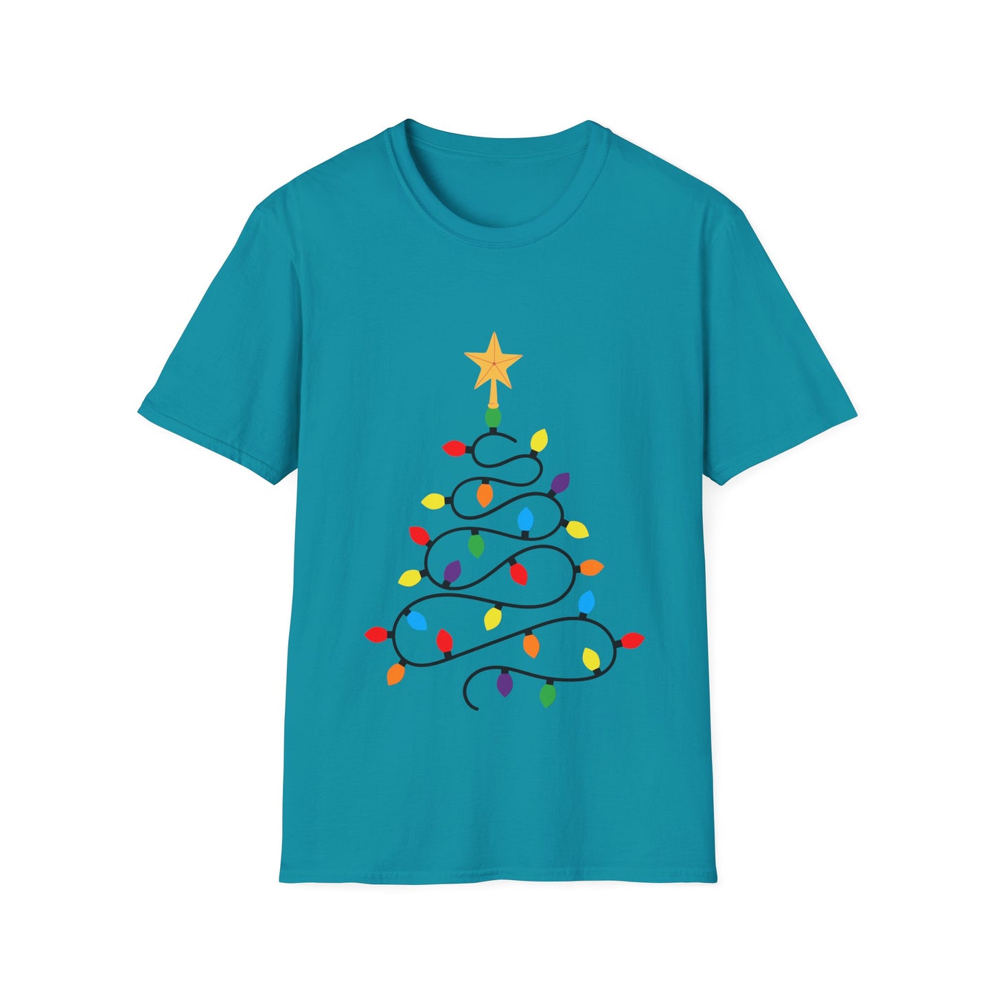 Christmas Tree T-Shirt with Lights