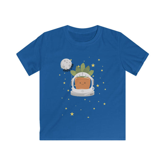 Boldly Grow" Kids T-Shirt – Plant Astronaut Design