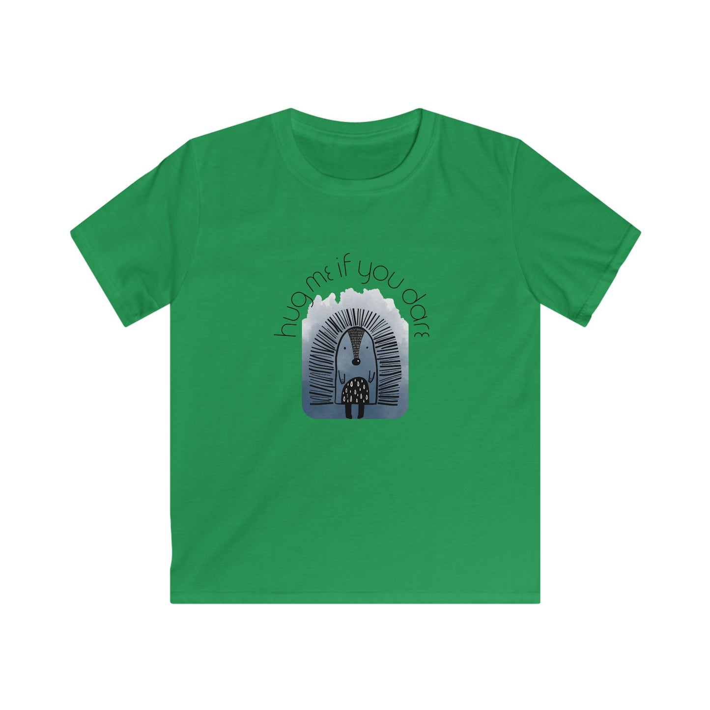 Hug Me If You Dare Kids T-Shirt – Adorable Porcupine Design