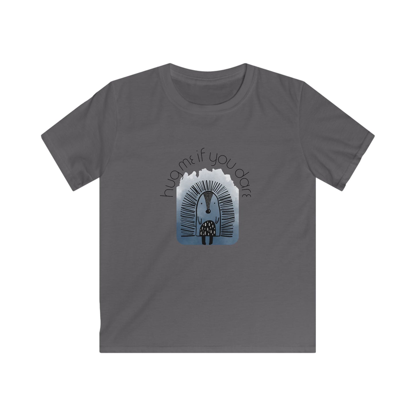 Hug Me If You Dare Kids T-Shirt – Adorable Porcupine Design