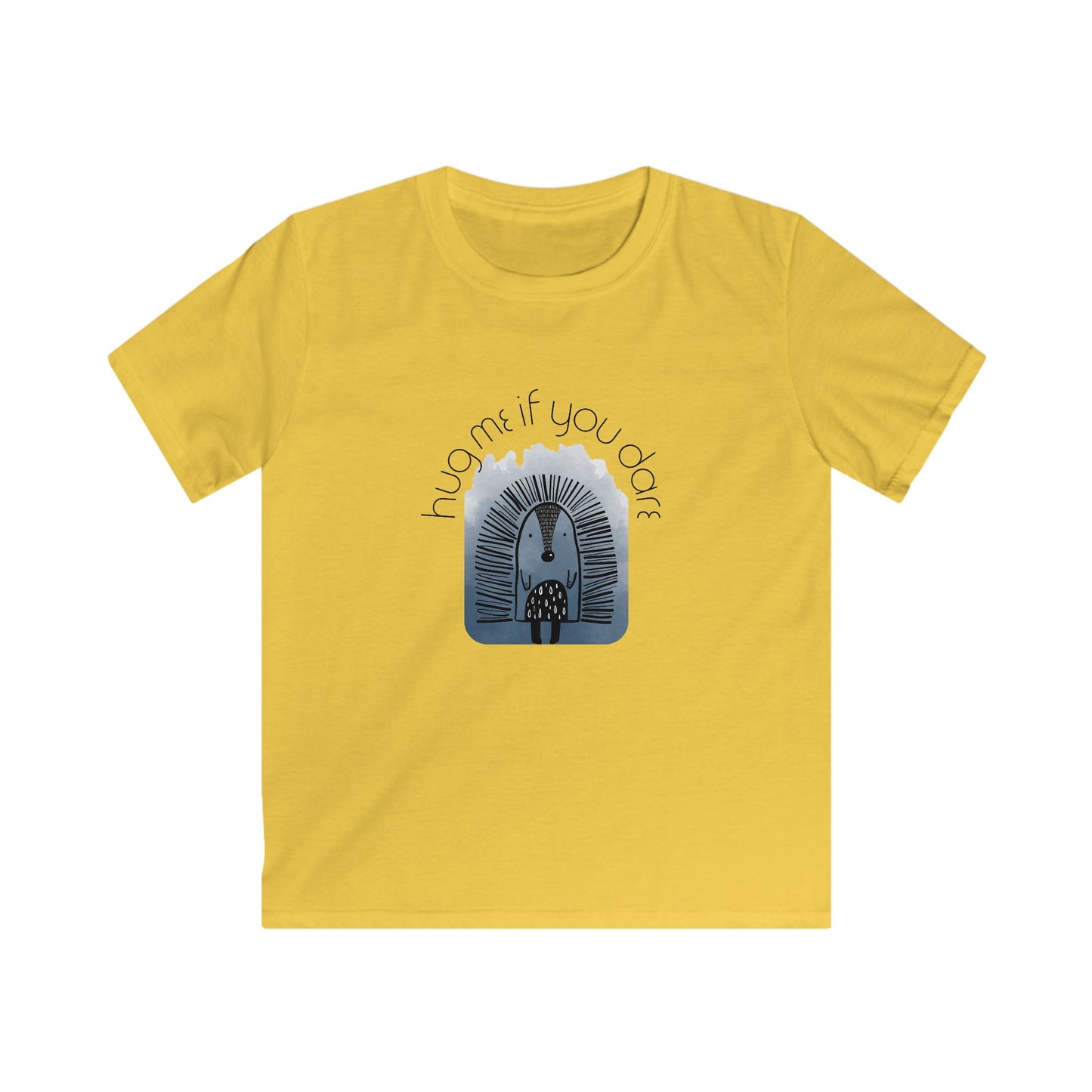 Hug Me If You Dare Kids T-Shirt – Adorable Porcupine Design