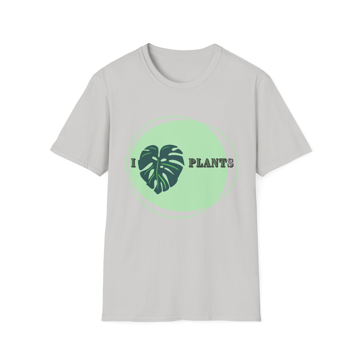 Plant Lover T-Shirt - I Heart Plants Design