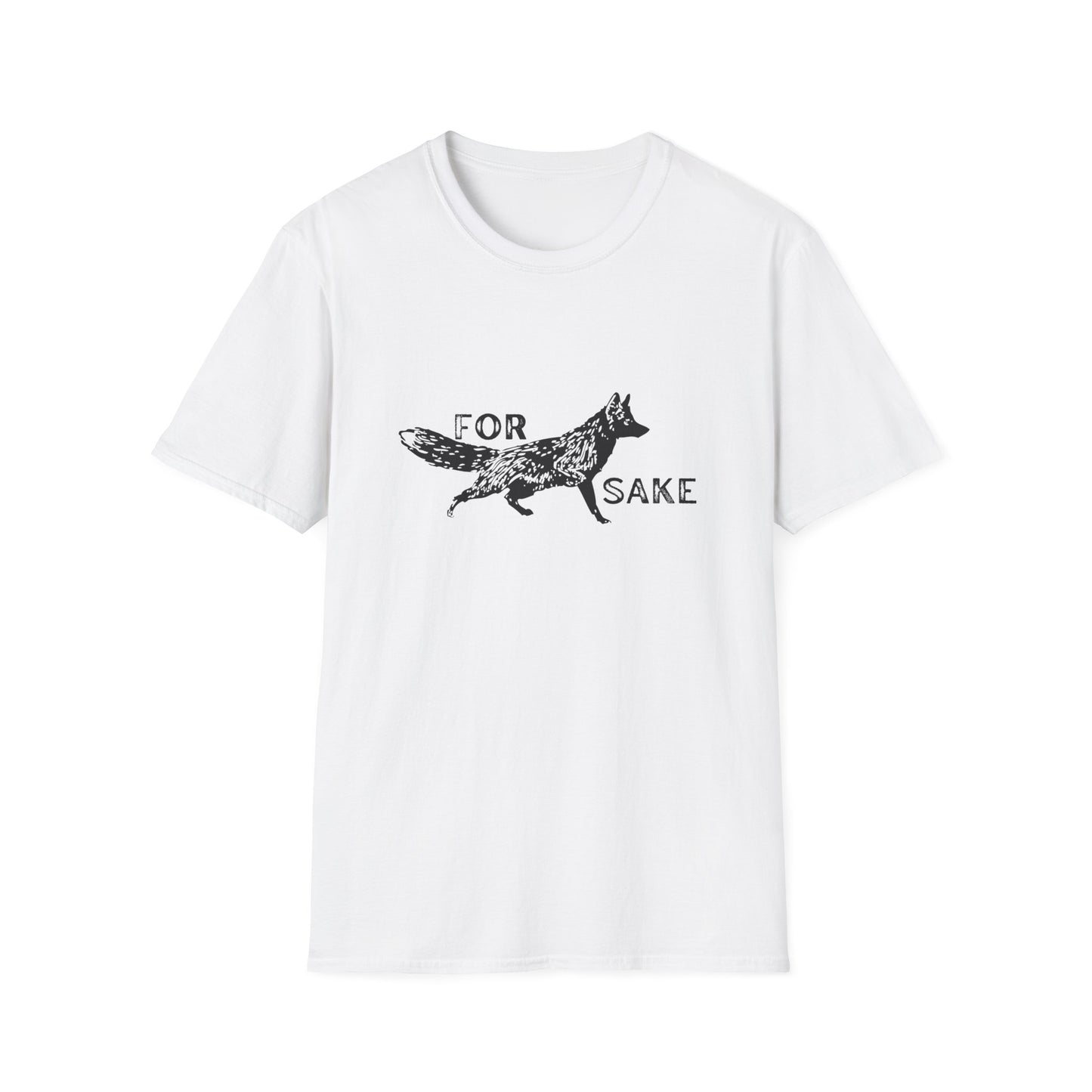 "For Fox Sake" Funny Animal T-Shirt