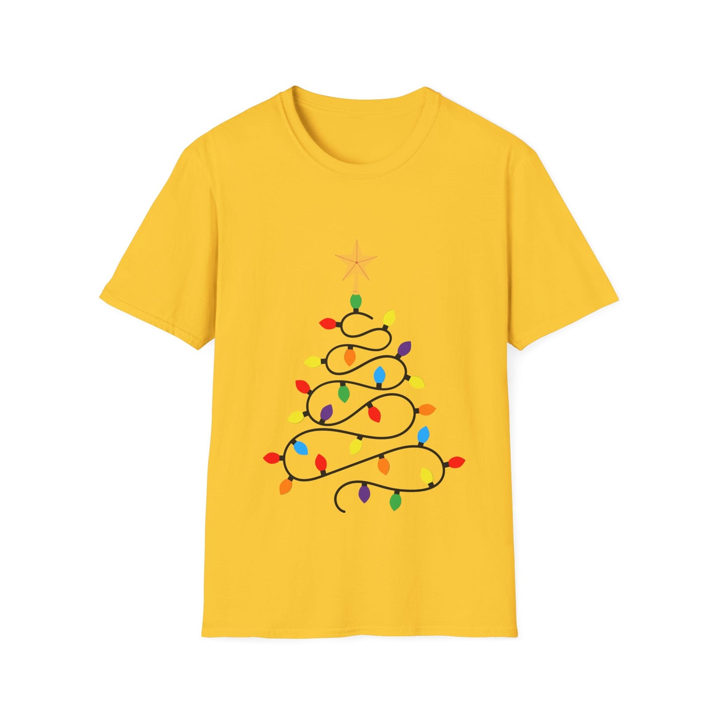 Christmas Tree T-Shirt with Lights