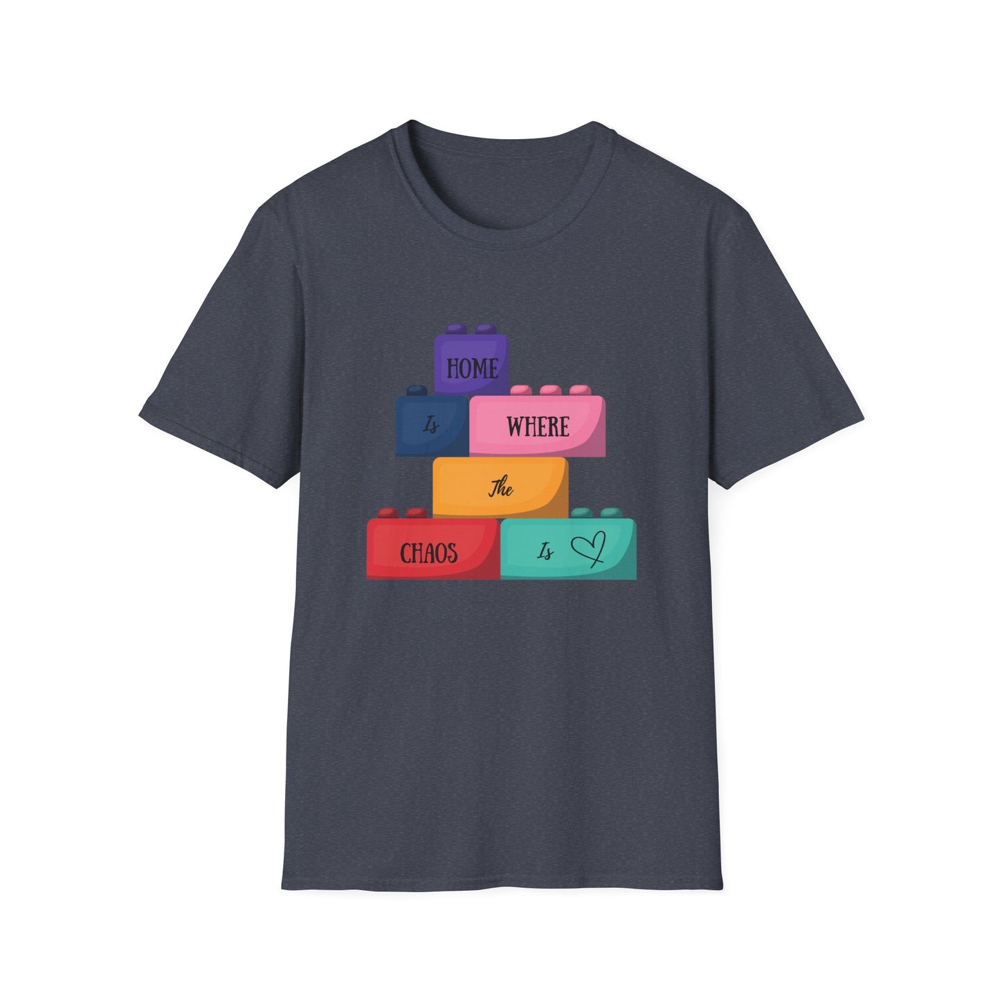 Building Blocks T-Shirt - 'Home Is Where The Chaos Is'