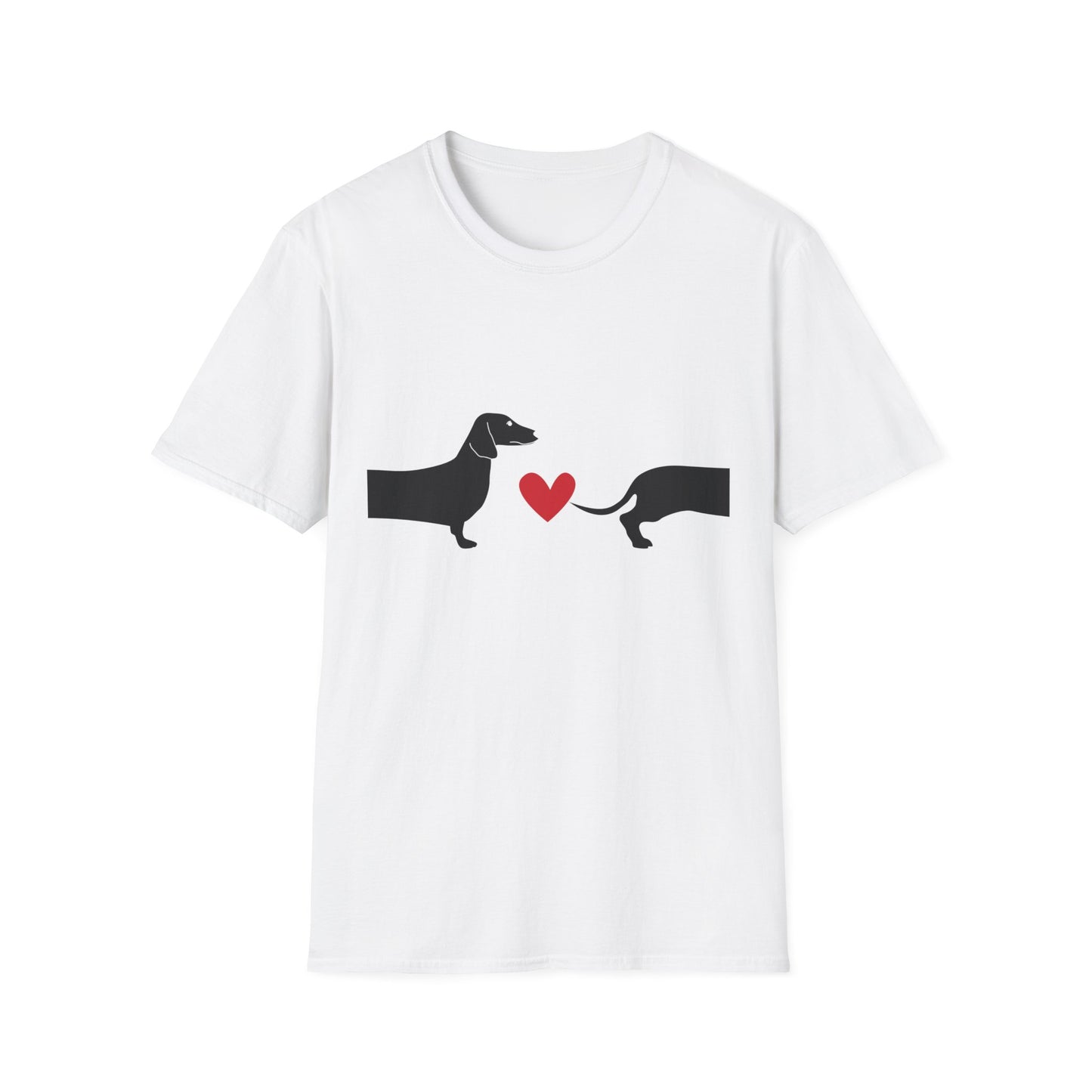 Dachshund Heart Unisex T-Shirt