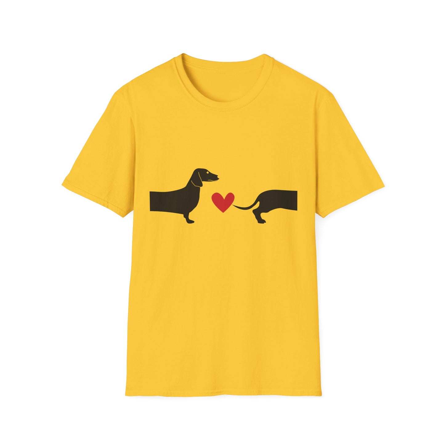 Dachshund Heart Unisex T-Shirt