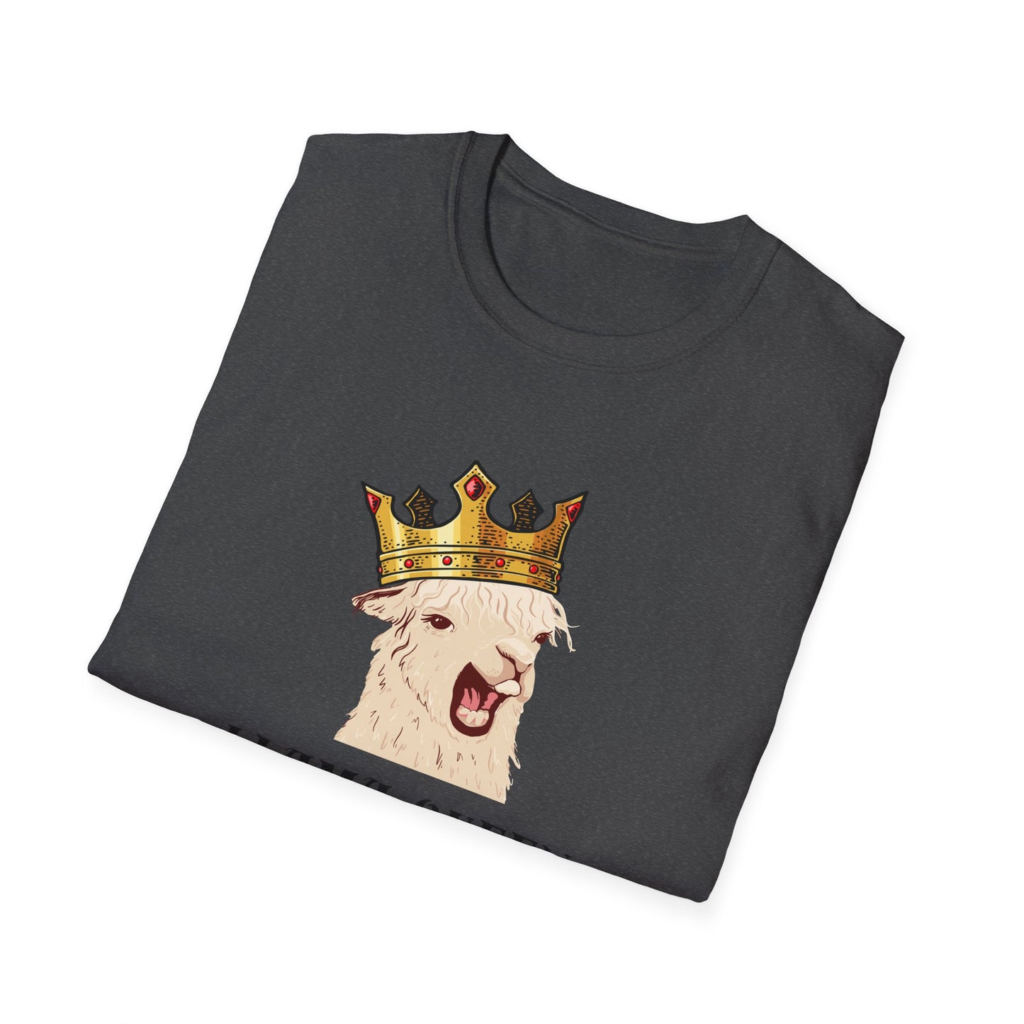 Llama Queen" Funny Llama T-Shirt