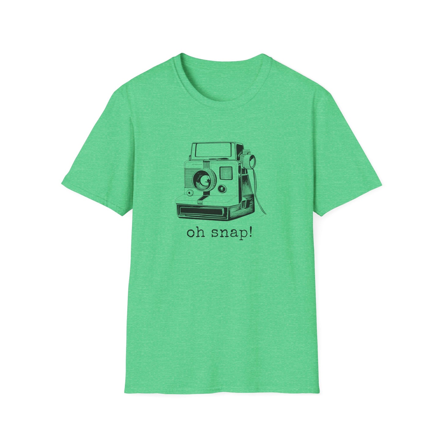 Vintage Camera Softstyle T-Shirt - Oh Snap Design