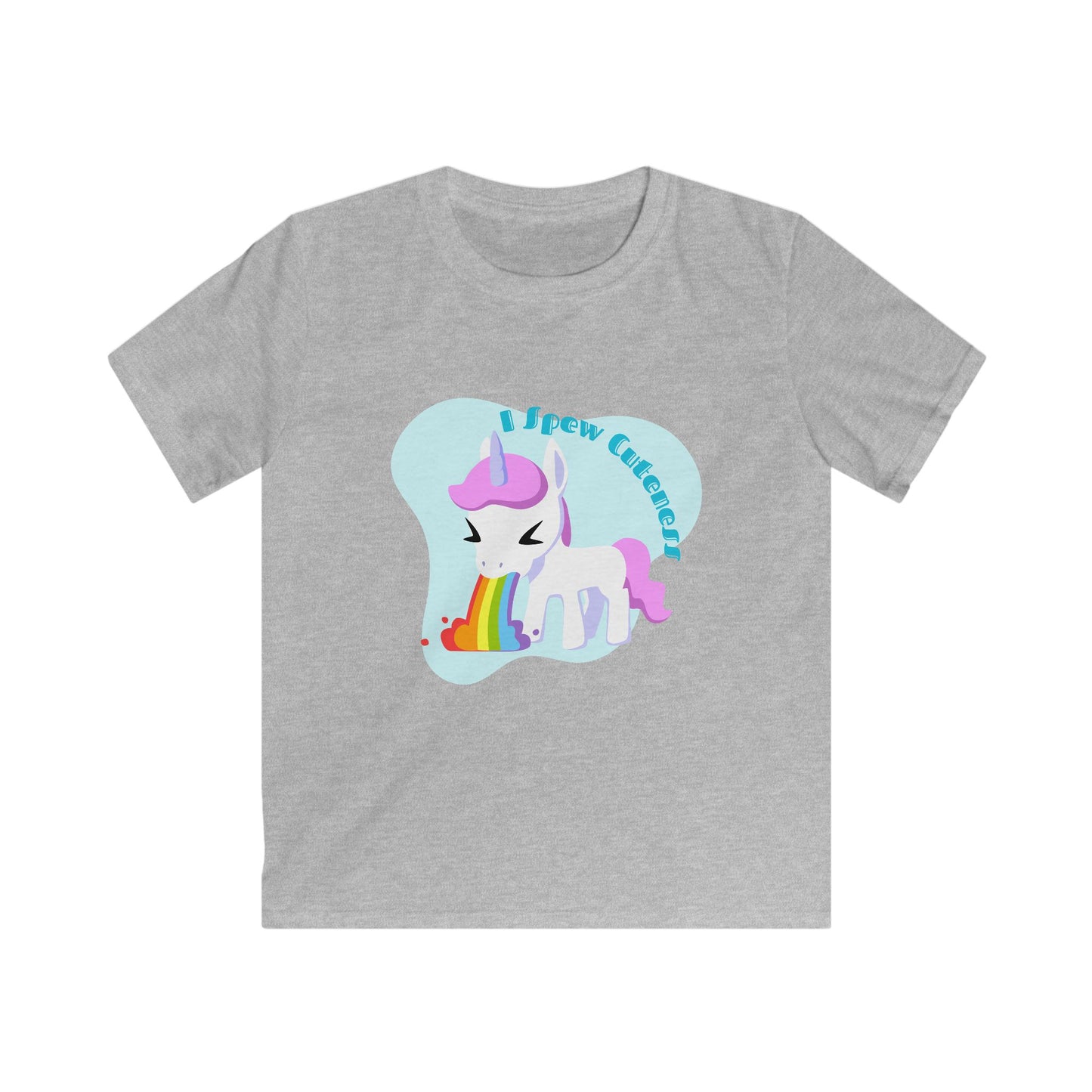 Kids Tee - Unicorn I Spew Cuteness Shirt