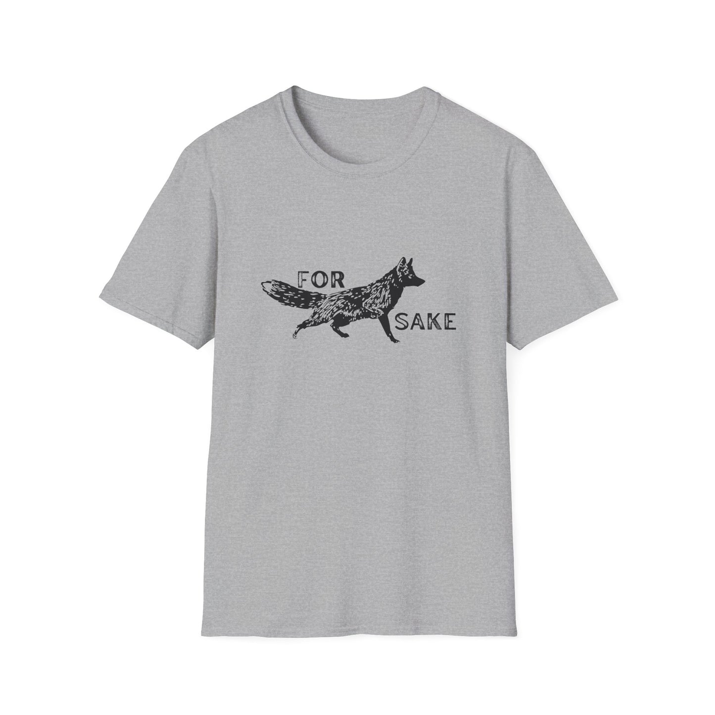 "For Fox Sake" Funny Animal T-Shirt