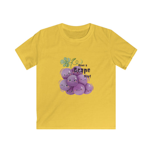 Have a Grape Day Kids T-Shirt – Cute Grapes Design