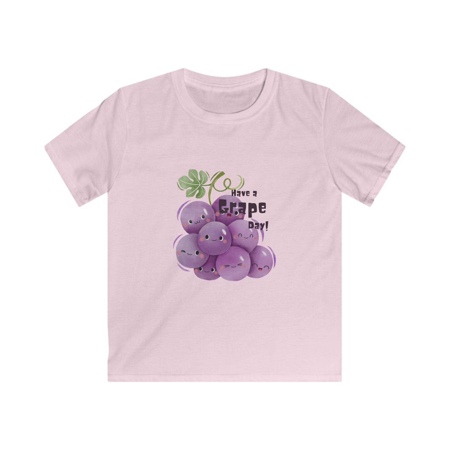 Have a Grape Day Kids T-Shirt – Cute Grapes Design