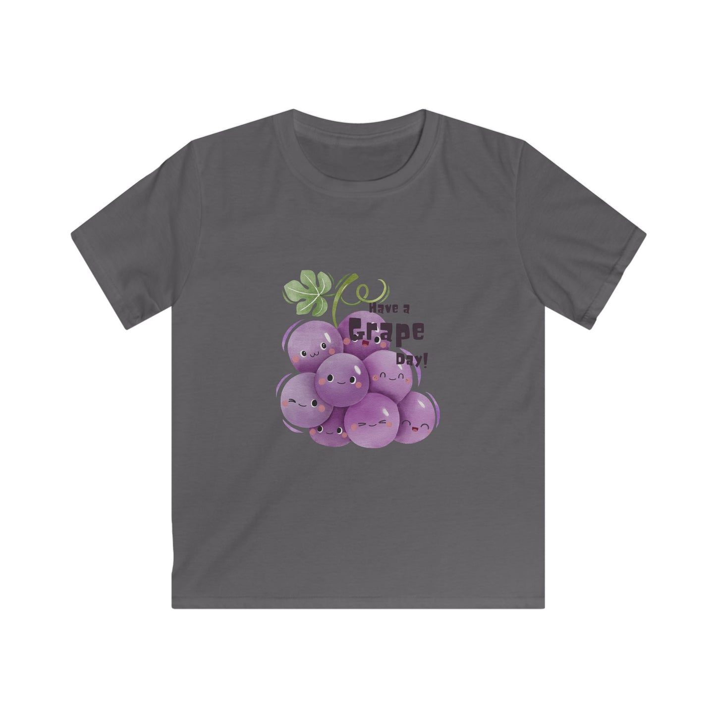 Have a Grape Day Kids T-Shirt – Cute Grapes Design