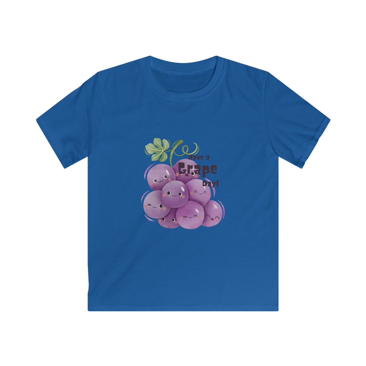 Have a Grape Day Kids T-Shirt – Cute Grapes Design