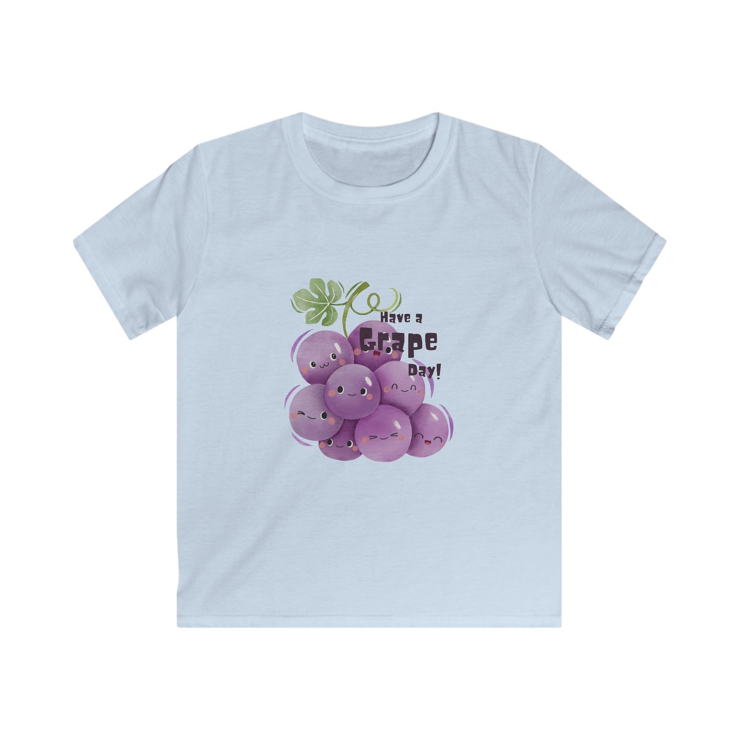 Have a Grape Day Kids T-Shirt – Cute Grapes Design