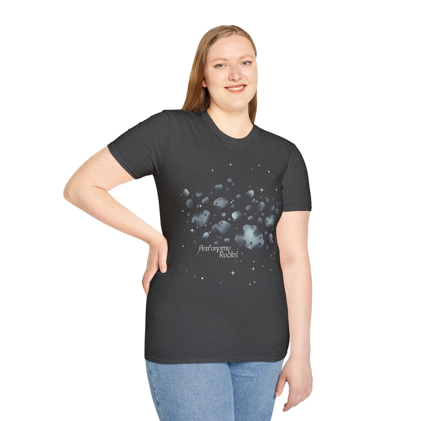 Astronomy Rocks T-Shirt with Asteroid Graphics