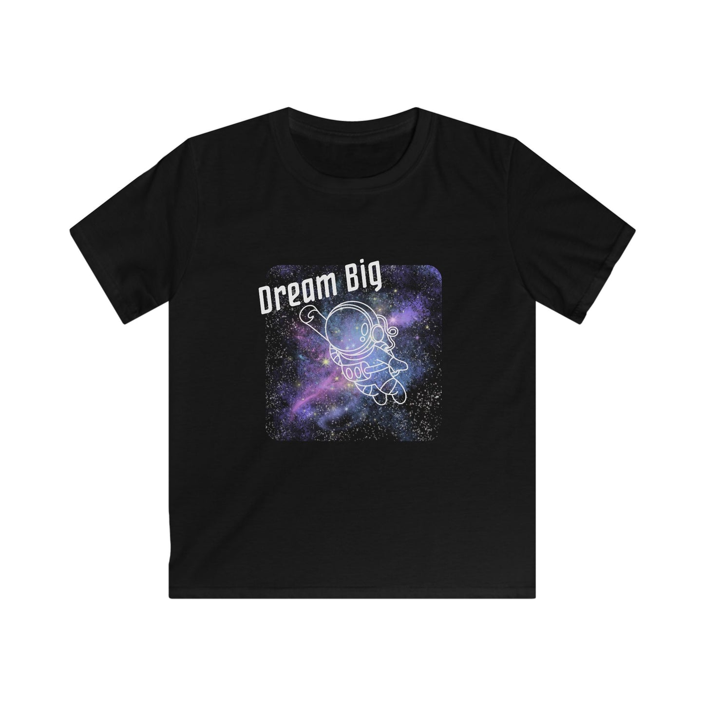 Dream Big" Kids T-Shirt – Astronaut Design