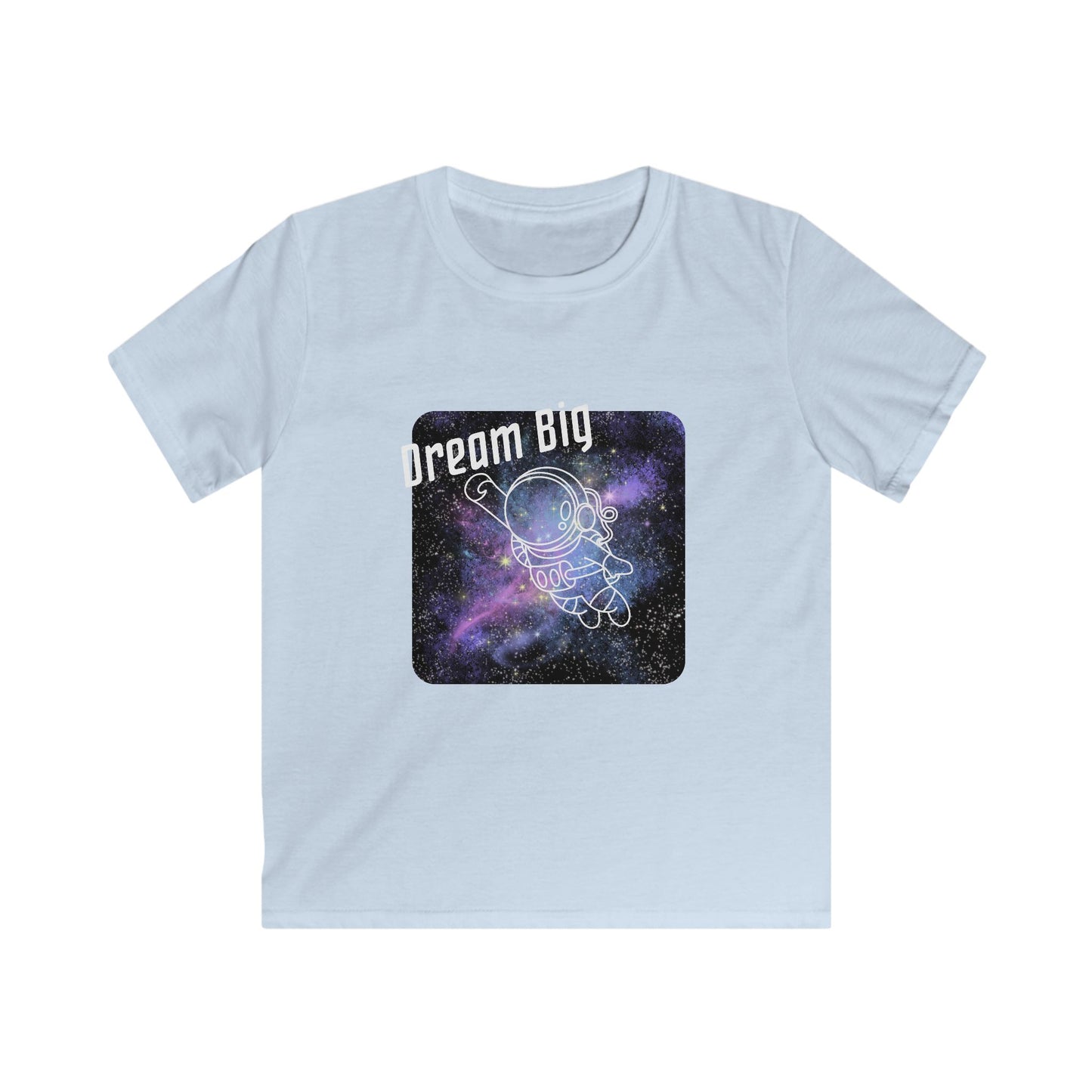 Dream Big" Kids T-Shirt – Astronaut Design