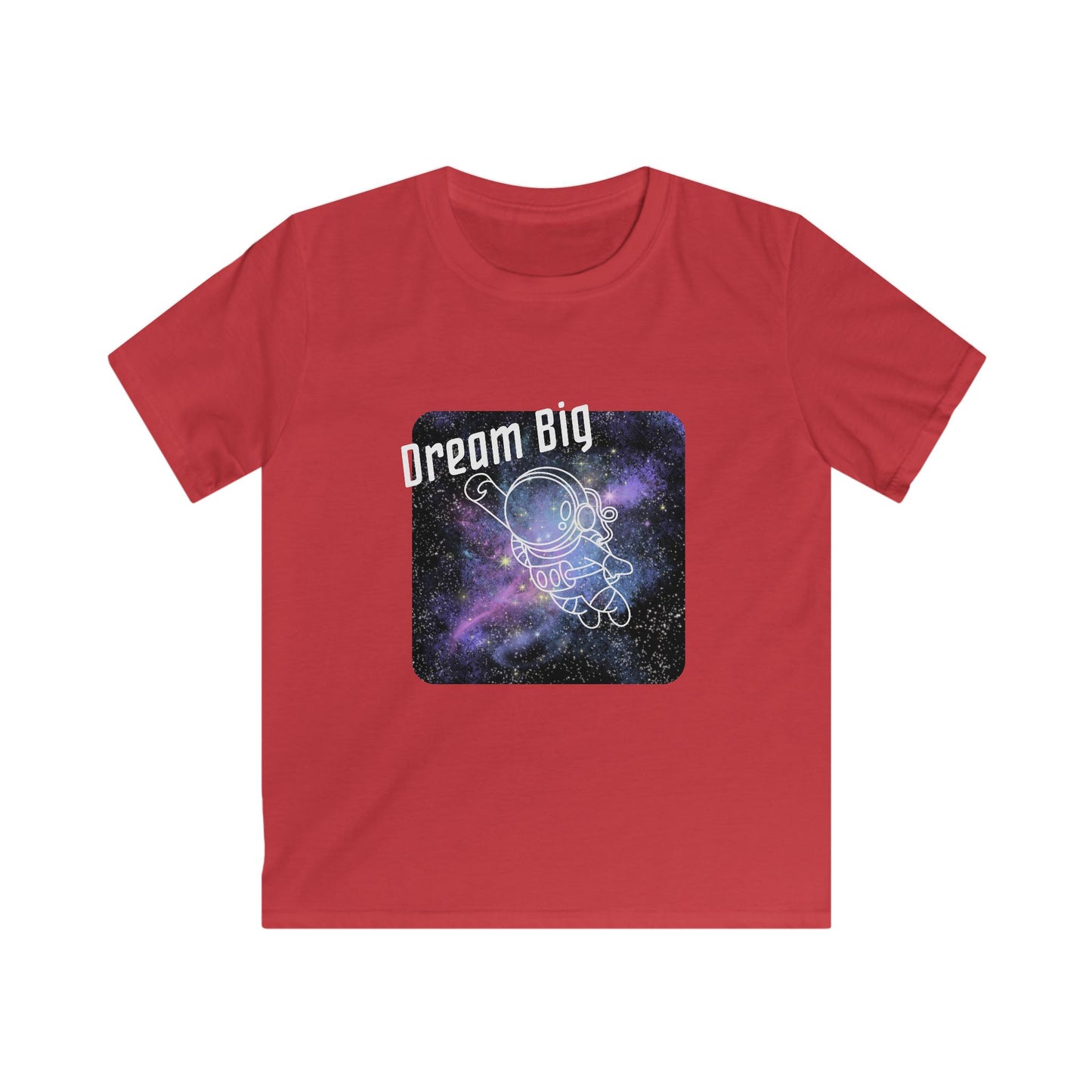 Dream Big" Kids T-Shirt – Astronaut Design