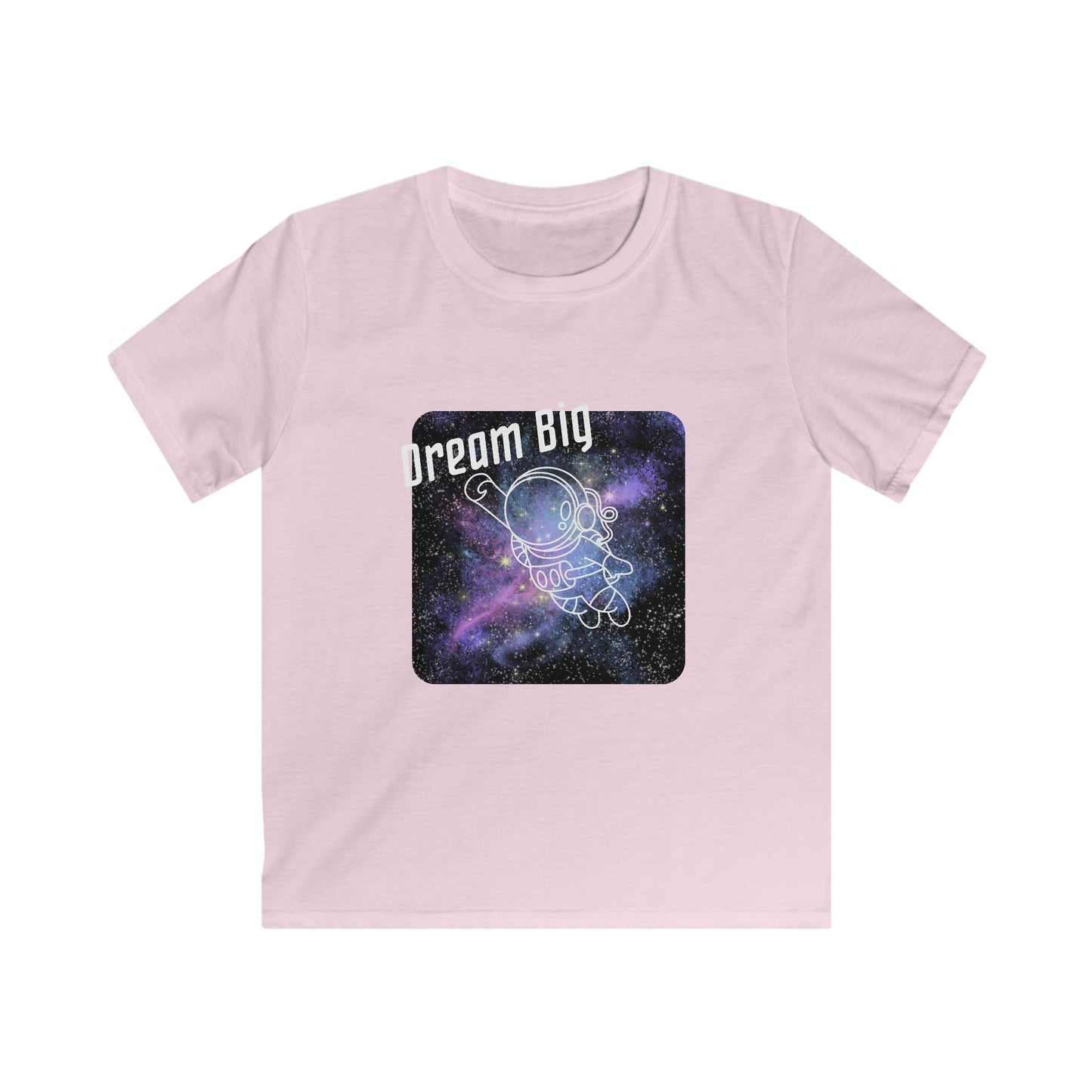 Dream Big" Kids T-Shirt – Astronaut Design