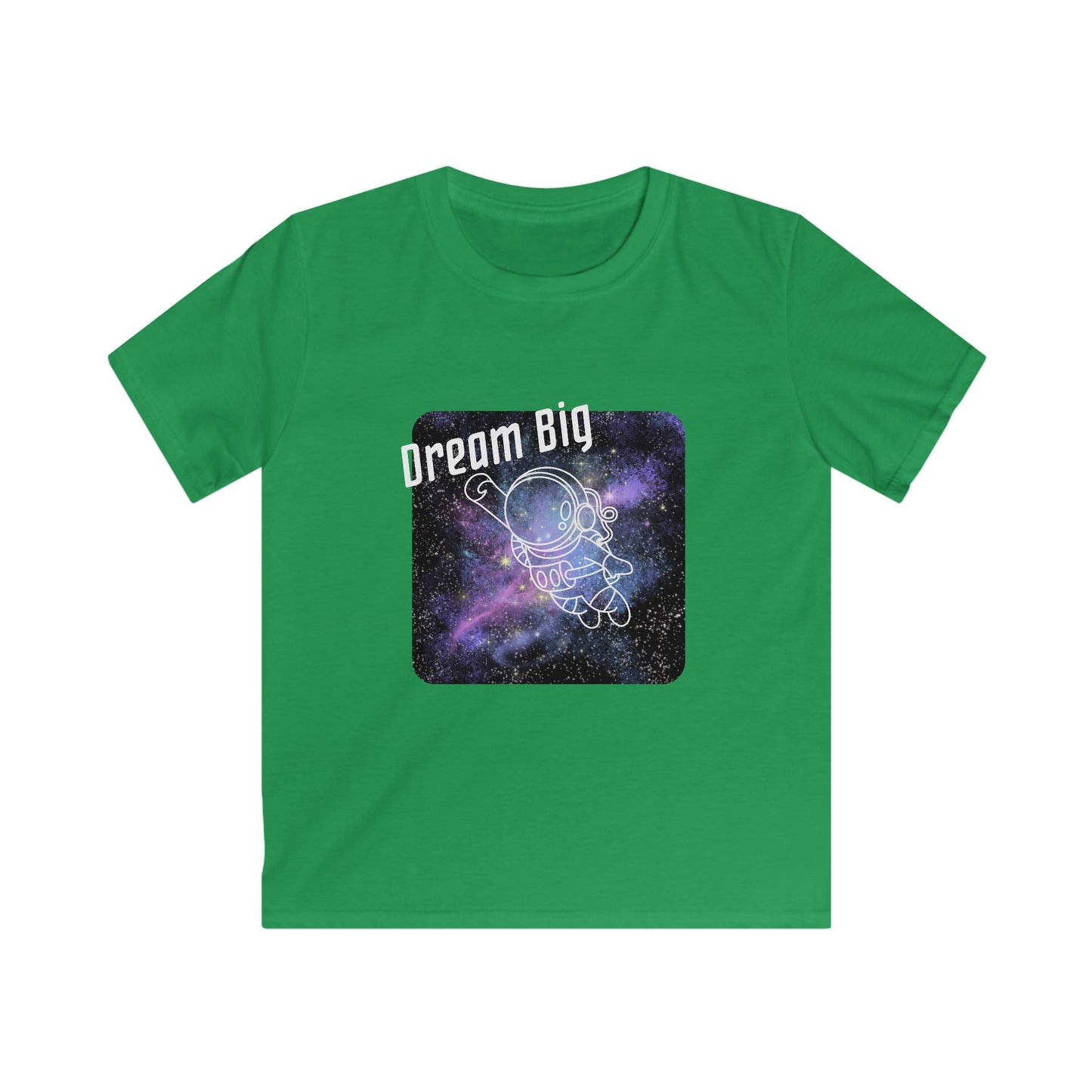 Dream Big" Kids T-Shirt – Astronaut Design