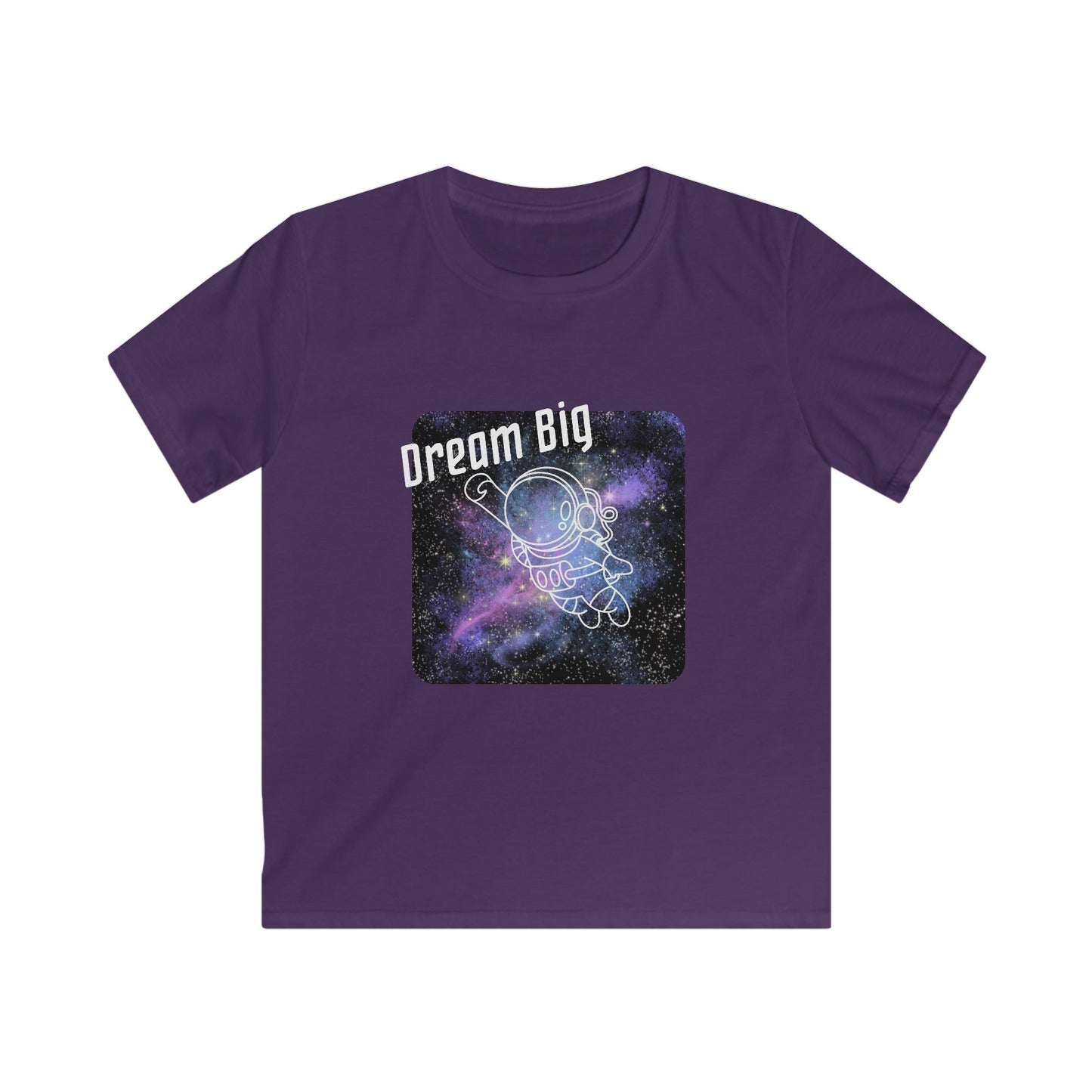 Dream Big" Kids T-Shirt – Astronaut Design