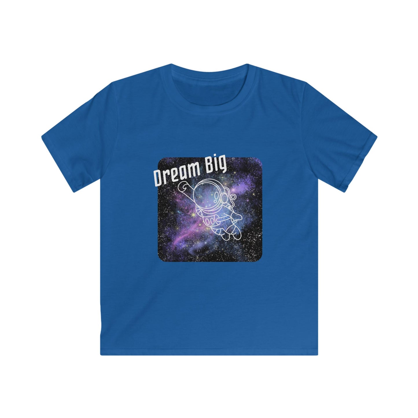 Dream Big" Kids T-Shirt – Astronaut Design