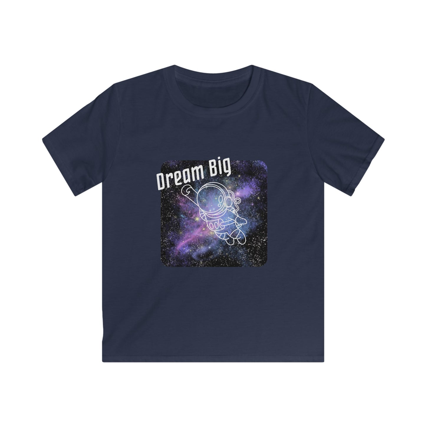 Dream Big" Kids T-Shirt – Astronaut Design