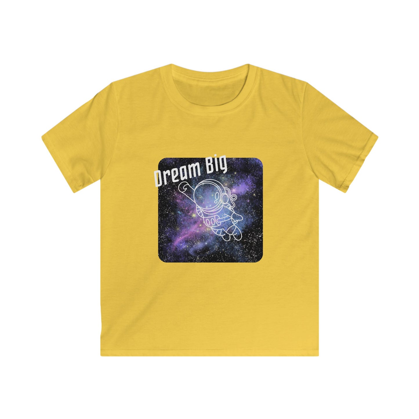 Dream Big" Kids T-Shirt – Astronaut Design