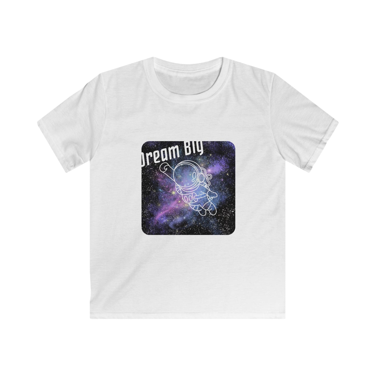 Dream Big" Kids T-Shirt – Astronaut Design