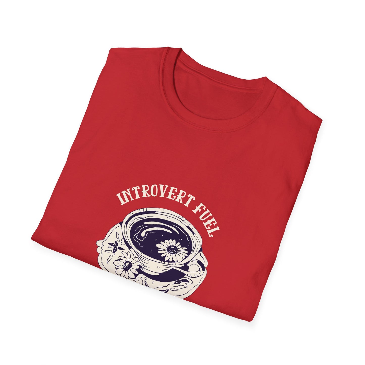 Unisex T-Shirt Introvert Fuel Tea Silence Sarcasm