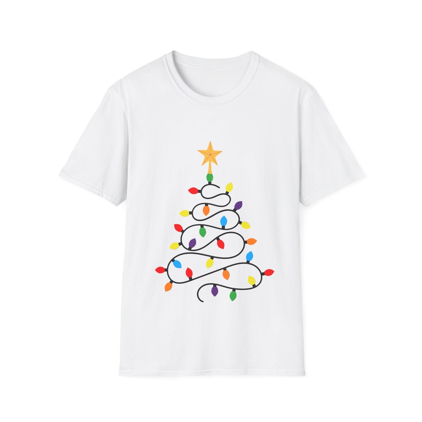 Christmas Tree T-Shirt with Lights